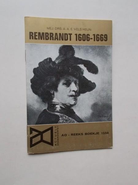 VELS-HEIJN, A., - Rembrandt 1606-1669. Ao boekje 1250.