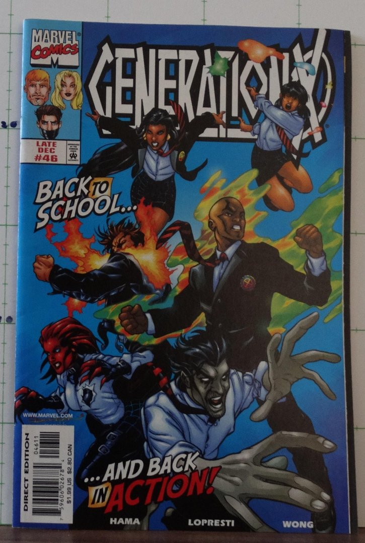 Hama, Larry - Wong, Walden - Lopresti, Aaron - Generation X - dec 46 - the quality of mercy