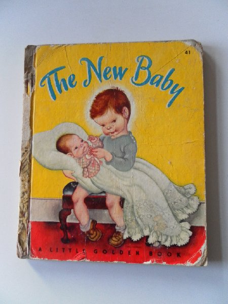 Brun, Marguerite en Hurd, E.T. bewerking: Schmidt, Annie M.G. Illustrator : Gergely, Tibor - A Little Golden Book. The New Baby