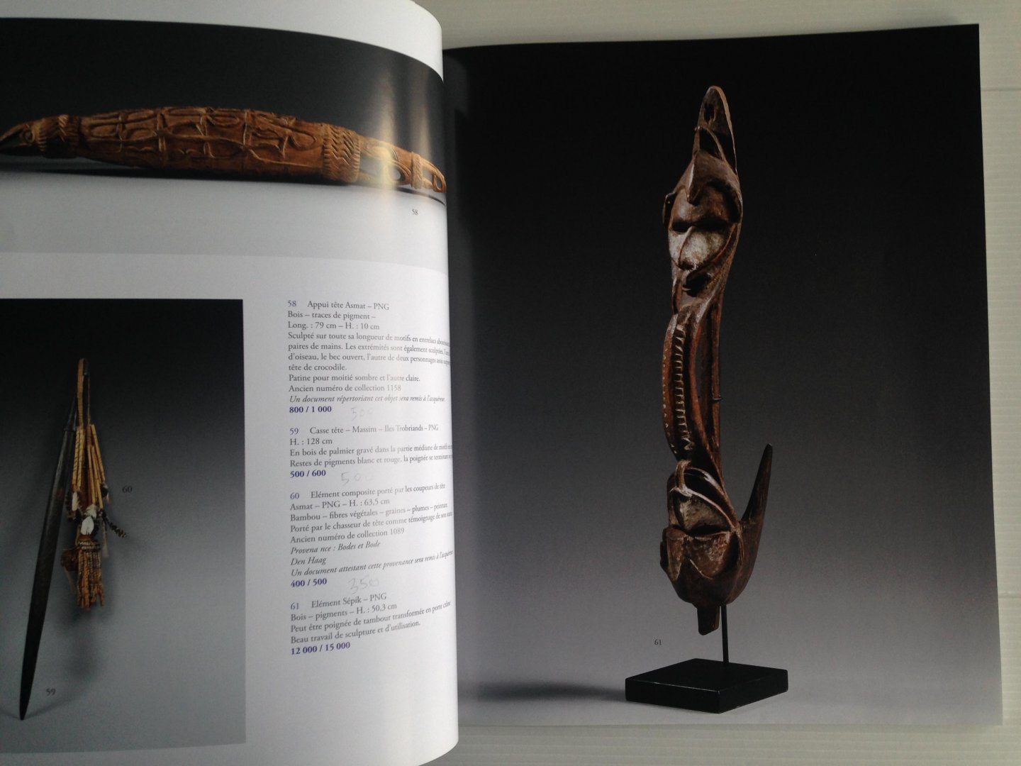 Catalogus  E & EV, Paris - Art Tribal