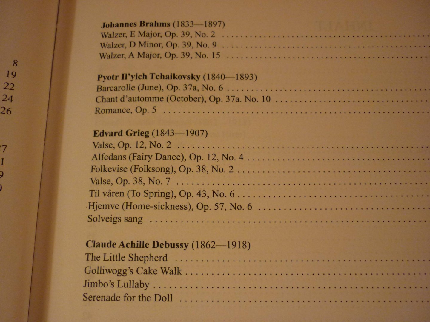 Diverse componisten - Klassiker der Klaviermusik; Heft II - Piano Classics; Volume II (Mendelssohn, Schumann, Chopin, Liszt, Brahms, Debussy...)