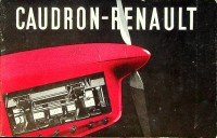 Renault-Aviation - Brochure Caudron-Renault