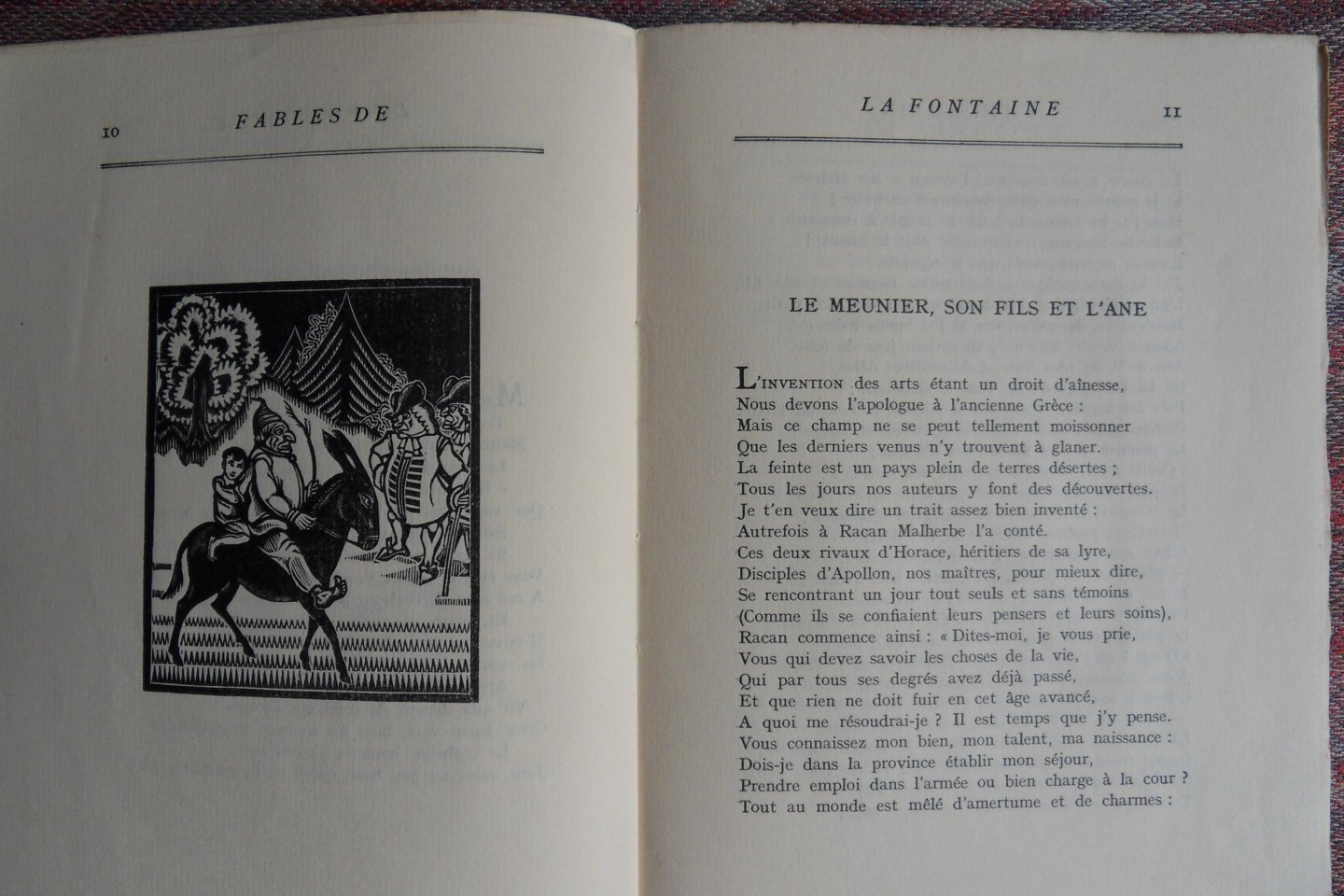 Fontaine, Jean de la. - Fables Choisies. - illustrations par V. Stuyvaert.