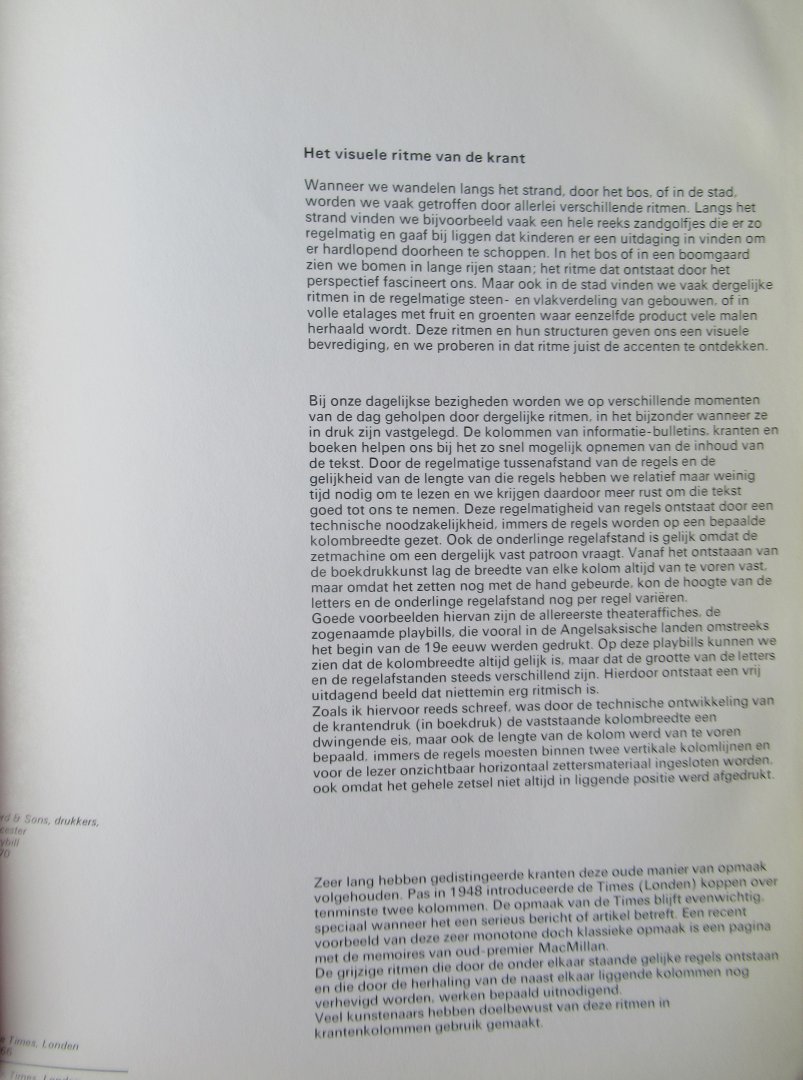  - Het visuele ritme van de krant