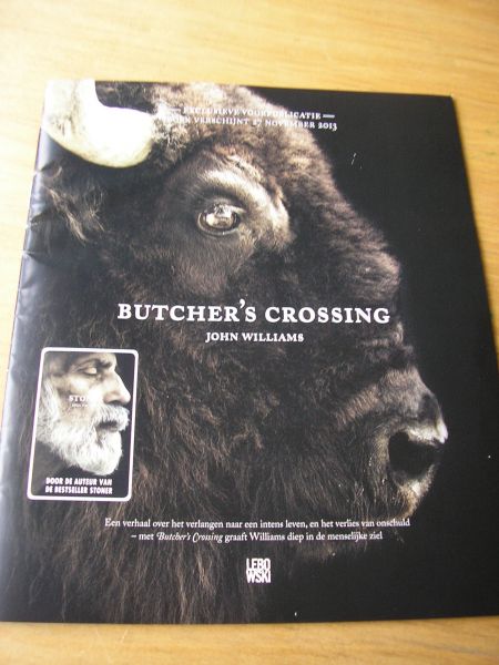 Williams, John - Voorpublicatie van: Butcher`s Crossing