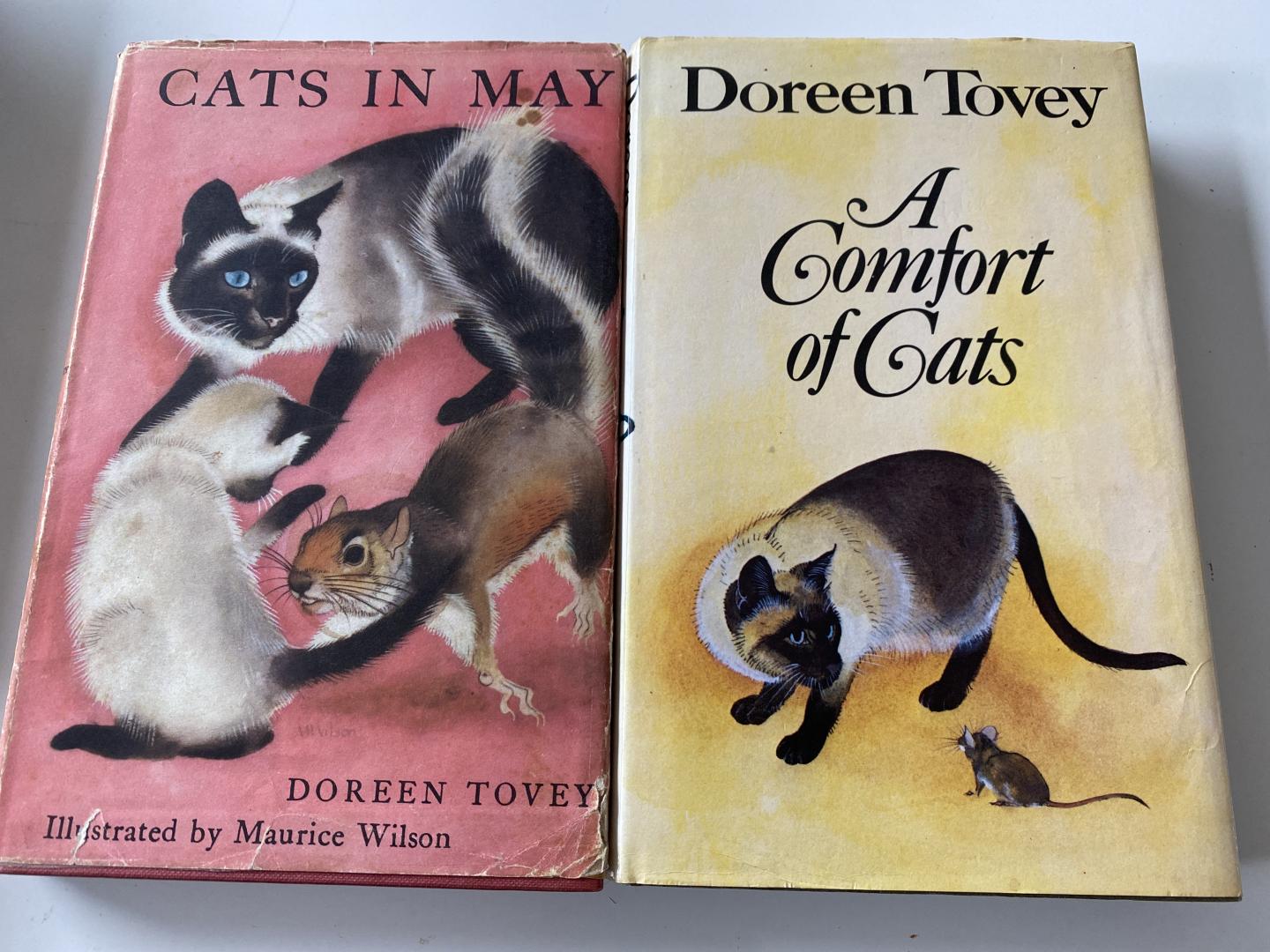 Doreen Tovey - A comfort of cats & Cats in May