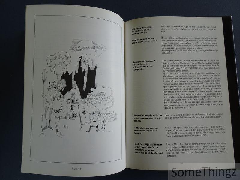 Eddy Levis, Gilbert Van Geert (illustr.). - Kaak, kaak, nen twiedekker! Gensche woorde en uitdrukkijnge.