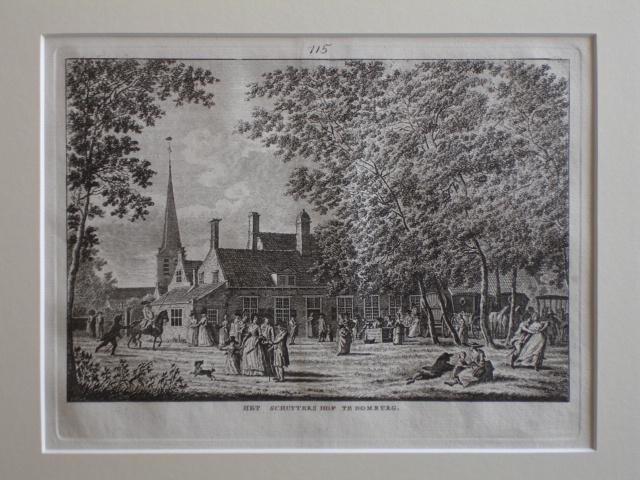 Domburg. - Het Schutters Hof Te Domburg.