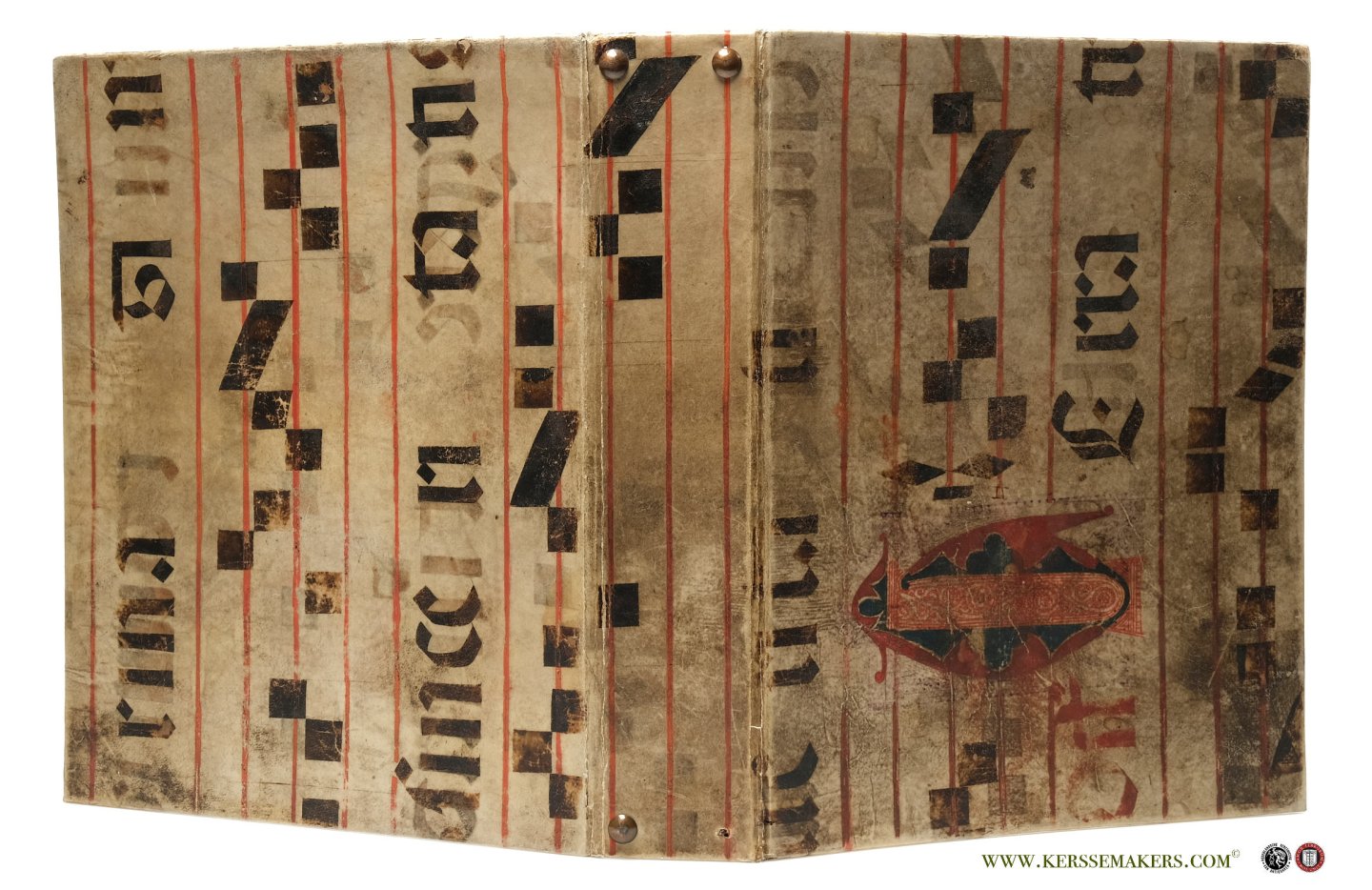 Manuscript-leave / Binder: - Binder. First half 20th century.