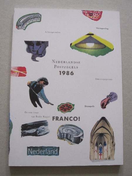 Rudie Kagie - Nederlandse Postzegels 1986 - Franco!