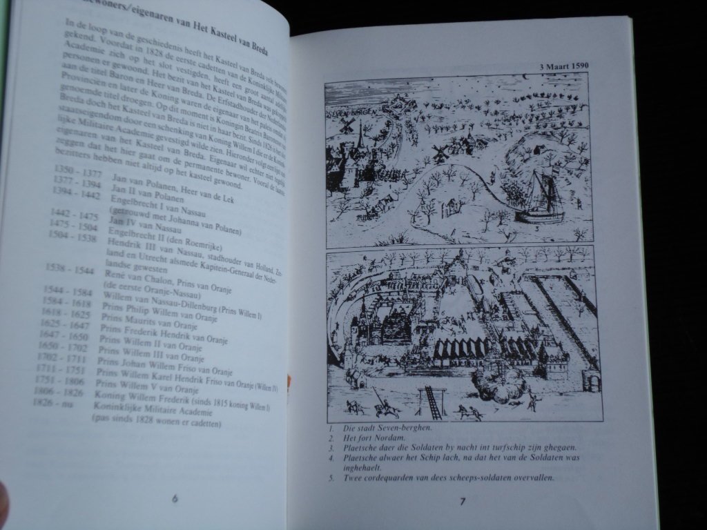  - Brochure Historie in jaartallen, KMA