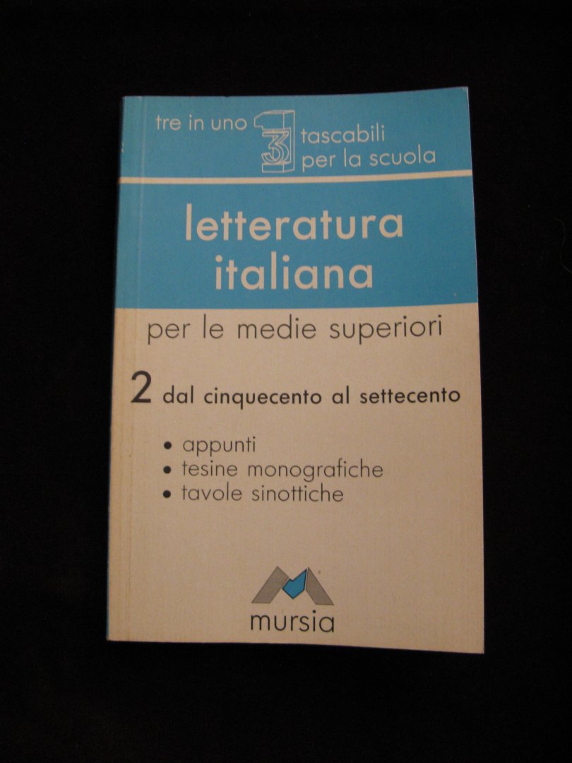 Mario Casta - Letteratura Italiana per le medie superiori 2
