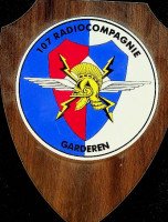 Defensie - Wapenschildje 107 Radiocompagnie Garderen