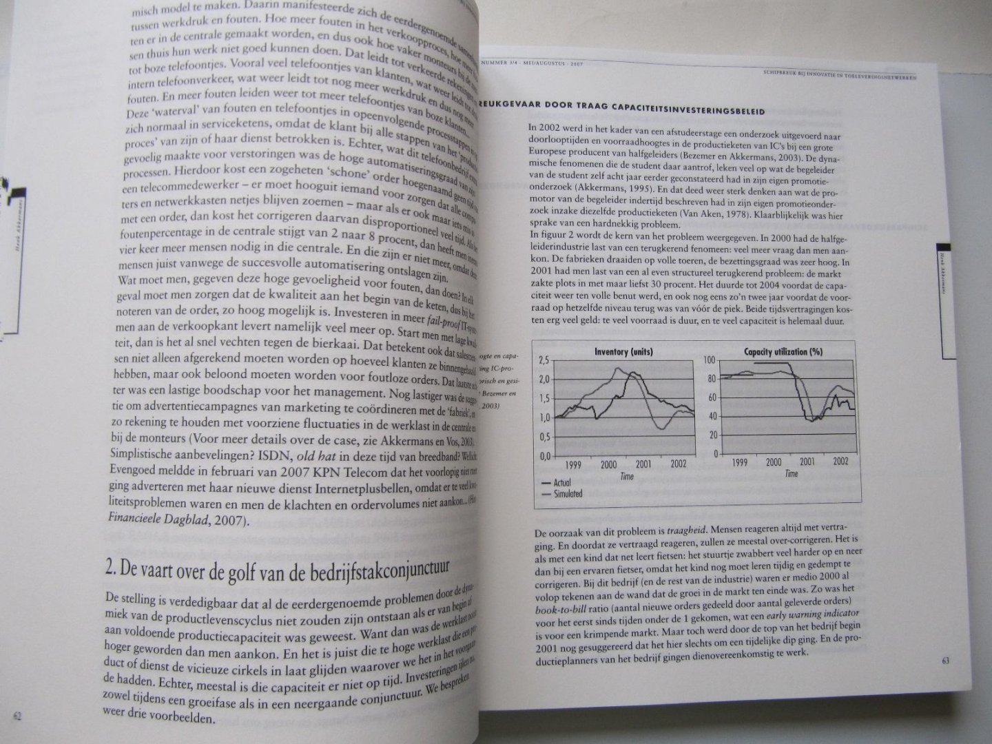 Diverse auteurs - Management en Organisatie - Themanummer: Ondernemen in allianties en netwerken, Een multiedisciplinair perspectief