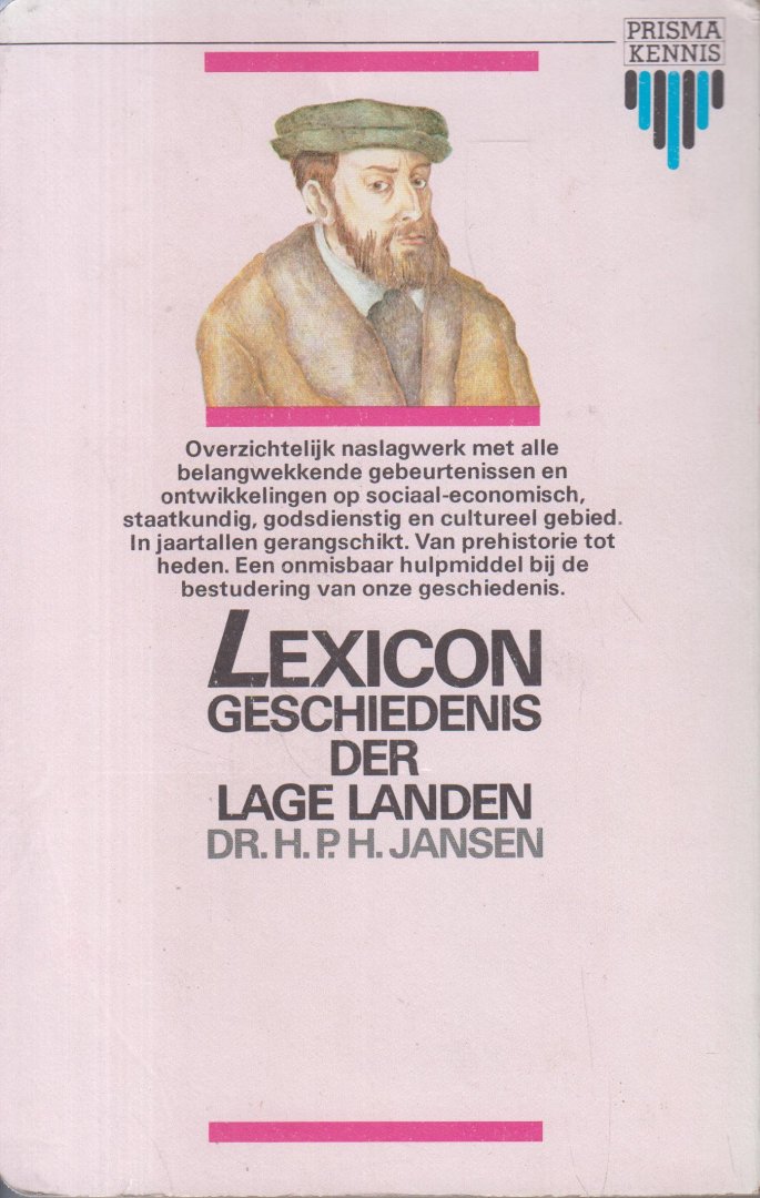 Jansen, dr H.P.H. - Lexicon geschiedenis der lage landen