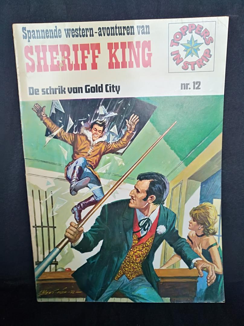 - De schrik van Gold city - Sherrif King Nr. 12