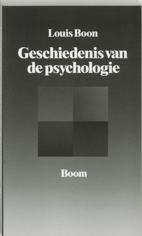 Louis Boon 66353 - Geschiedenis van de psychologie