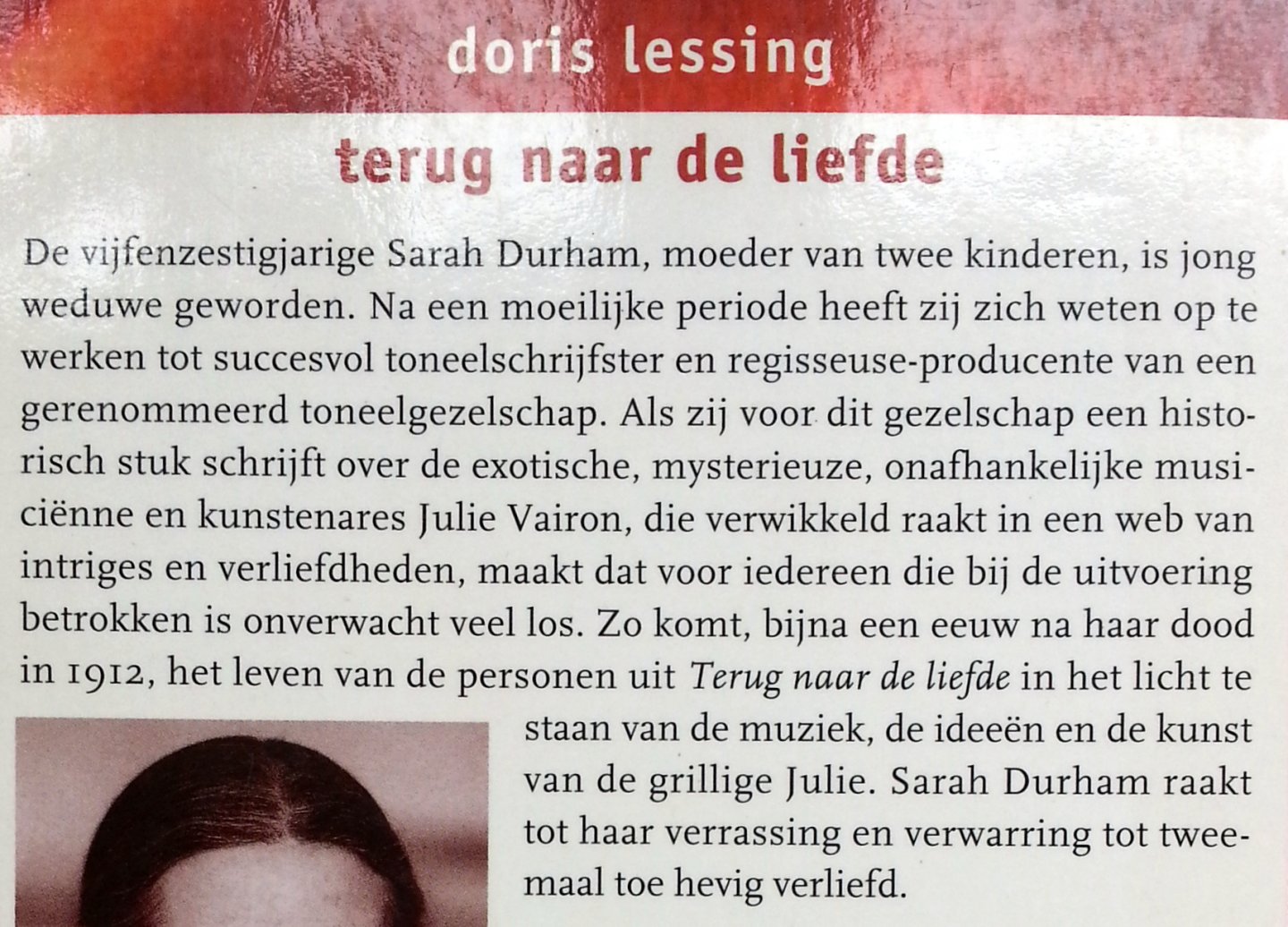 Lessing, Doris - Terug naar de liefde