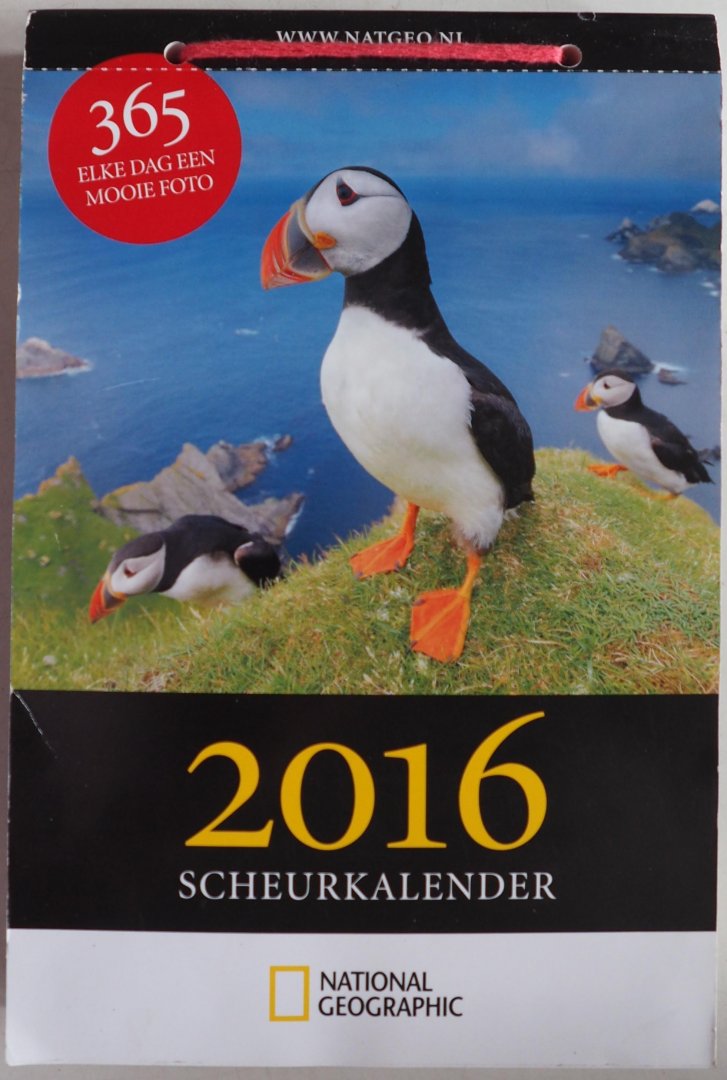 Aarsbergen Aart, Vobornik Mark - 365 dagen elke dag een mooie foto 2016 scheurkalender compleet