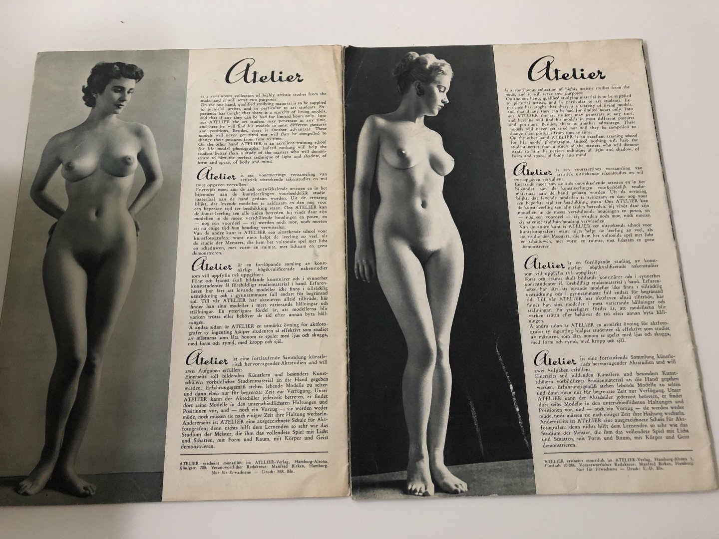 Redacteur; Manfred Birken - Atelier no 9 + no 11