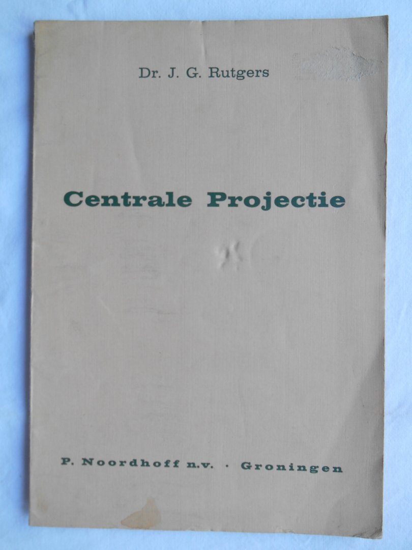 Rutgers, Dr. J.G. - Centrale Projectie