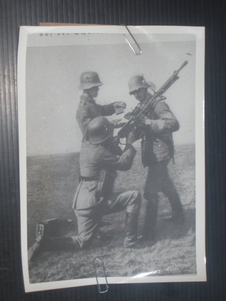  - Foto, vooroorlogs, Duits, mitrailleurschutters nr 5