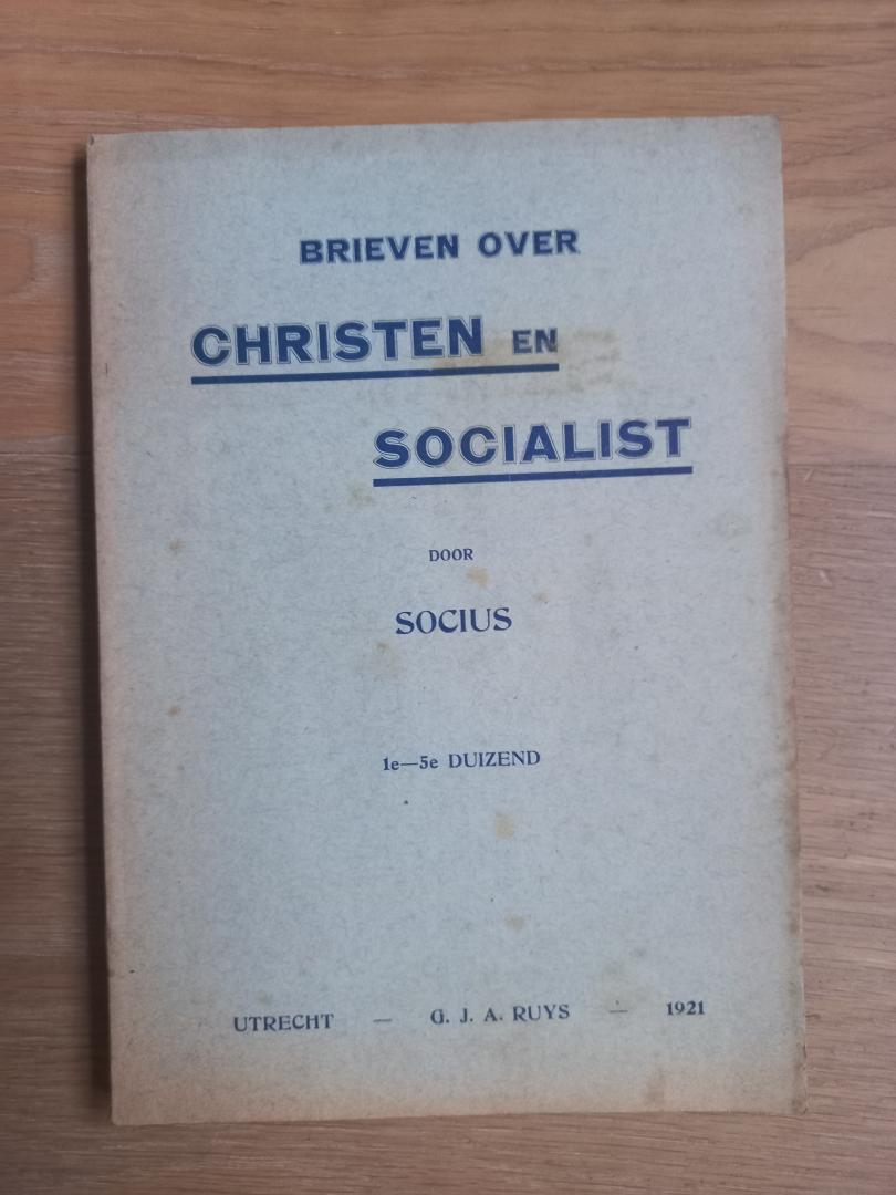 Socius - Brieven over christen en socialist