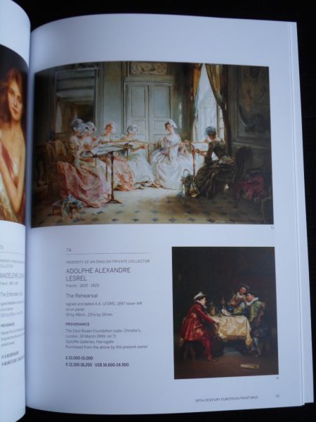 Veilingcatalogus Sotheby's - 19th Century European Paintings