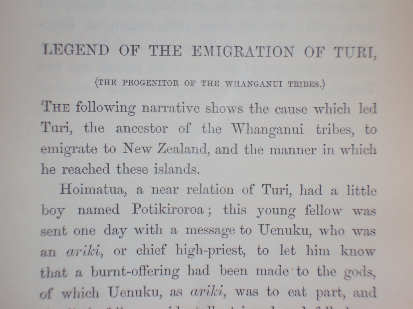 George Grey - Polynesian Mythology and ancient traditional history of the New Zealand race