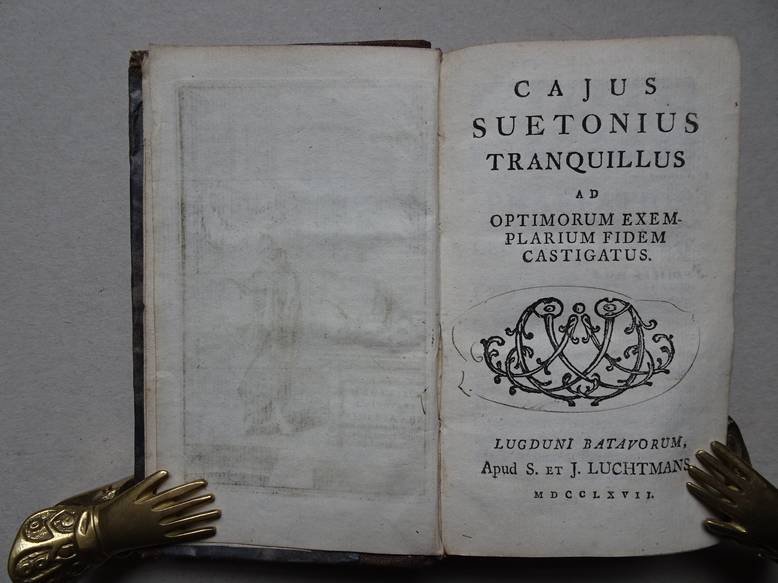 Suetonius. - Cajus Suetonius Tranquillus ad optimorum exemplarium fidem castigatus.