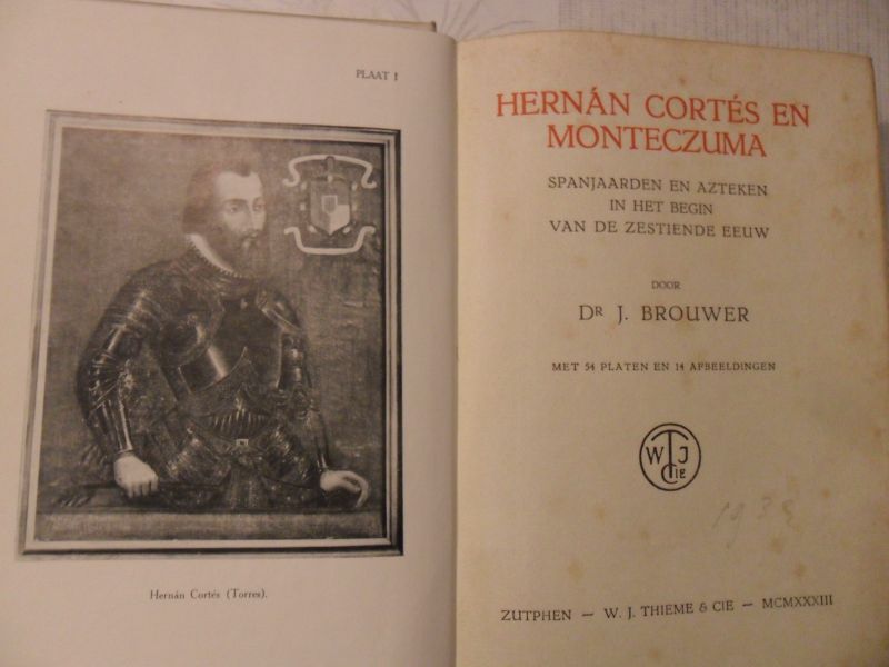 Brouwer J. - Hernán Cortés en Monteczuma