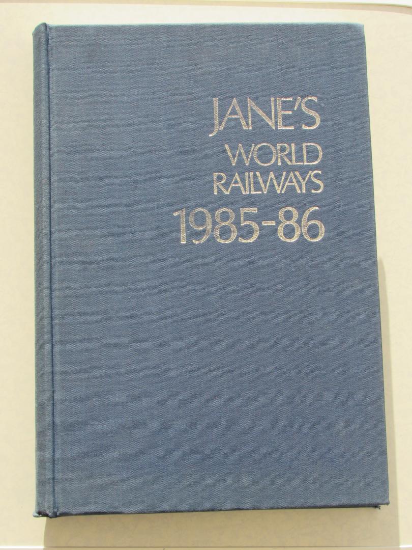 Jane's World Railways - Jane's World Railways 1985-86