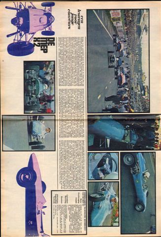 Diverse  tekenaars - PEP 1967 nr. 20, stripweekblad, 20 mei met o.a. DIVERSE STRIPS /BLAKE EN MORTIMER (COVER TEKENING )/GESCHIEDENIS EUROPA CUP I VOETBAL (3 p.)/MEP X2 (AUTOSPORT, 2 p.), goede staat