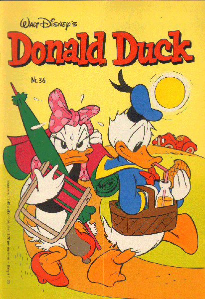 Disney, Walt - Donald Duck 1981 nr. 36, 4 september, Een Vrolijk Weekblad, goede staat