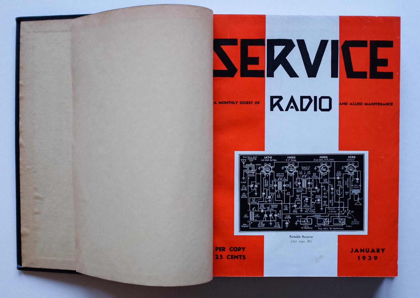 Herzog, Robert S. - Service : a monthly digest of radio and allied maintenance