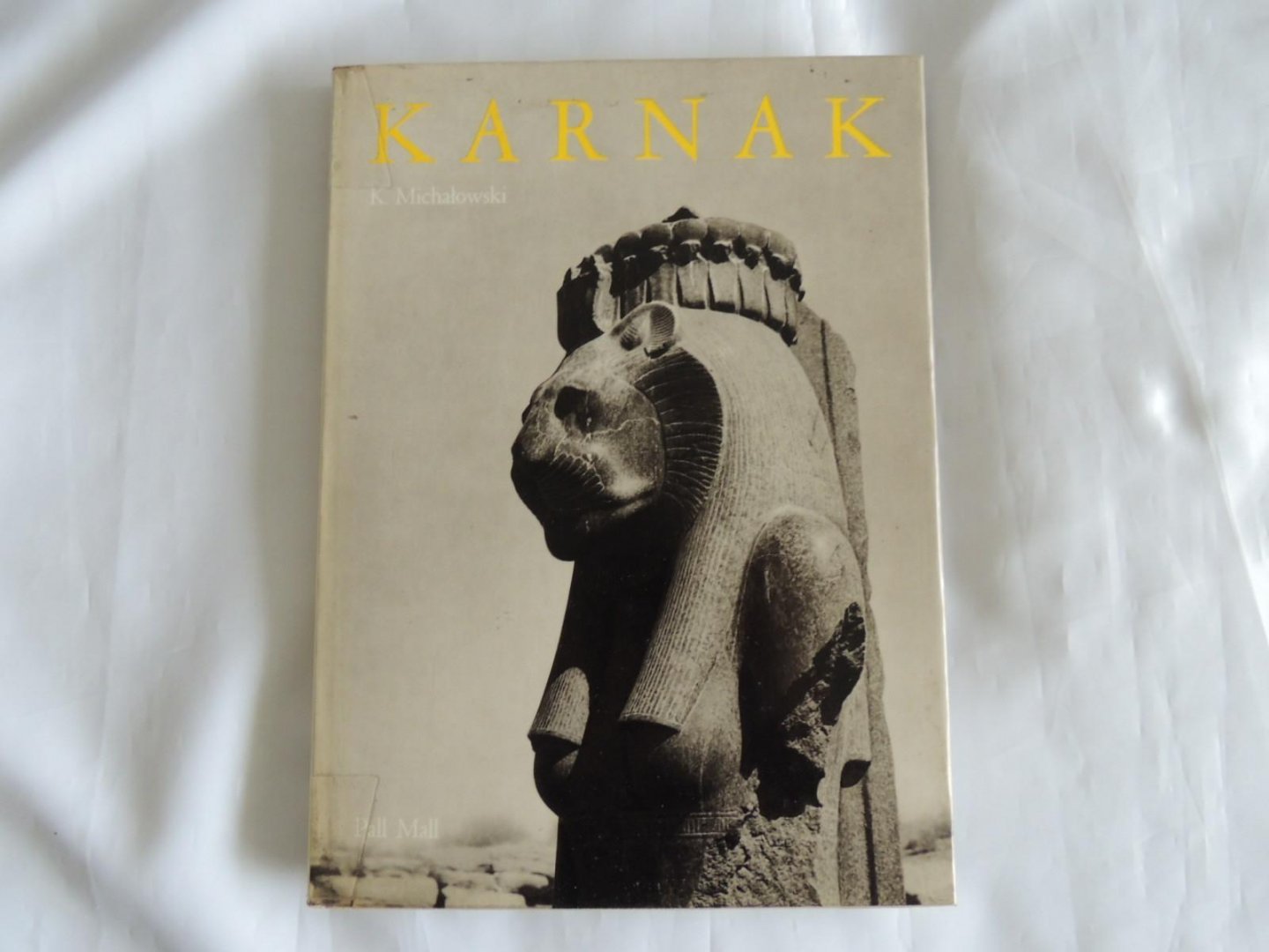Michalowski, Kazimiez and Dziewanowski, Andrzej (photographs) - Karnak. fotoboek in z/w