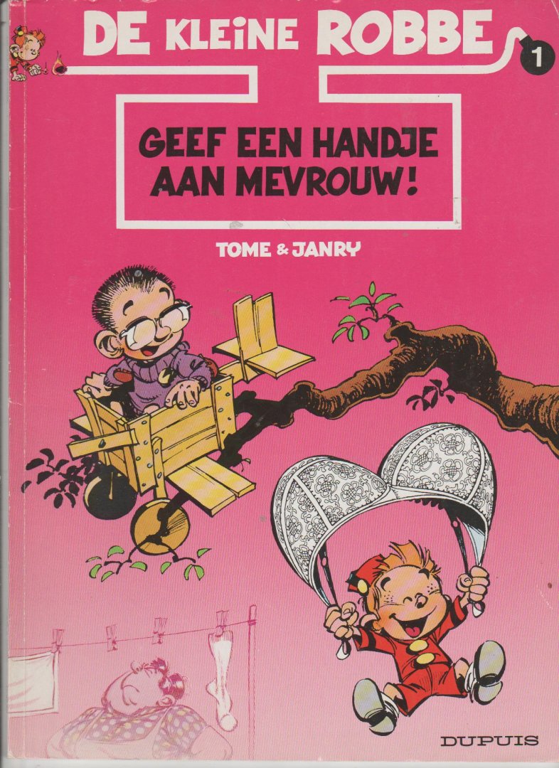 Tome&Janry - de kleine Robbe 1 geef een handje aan mevrouw