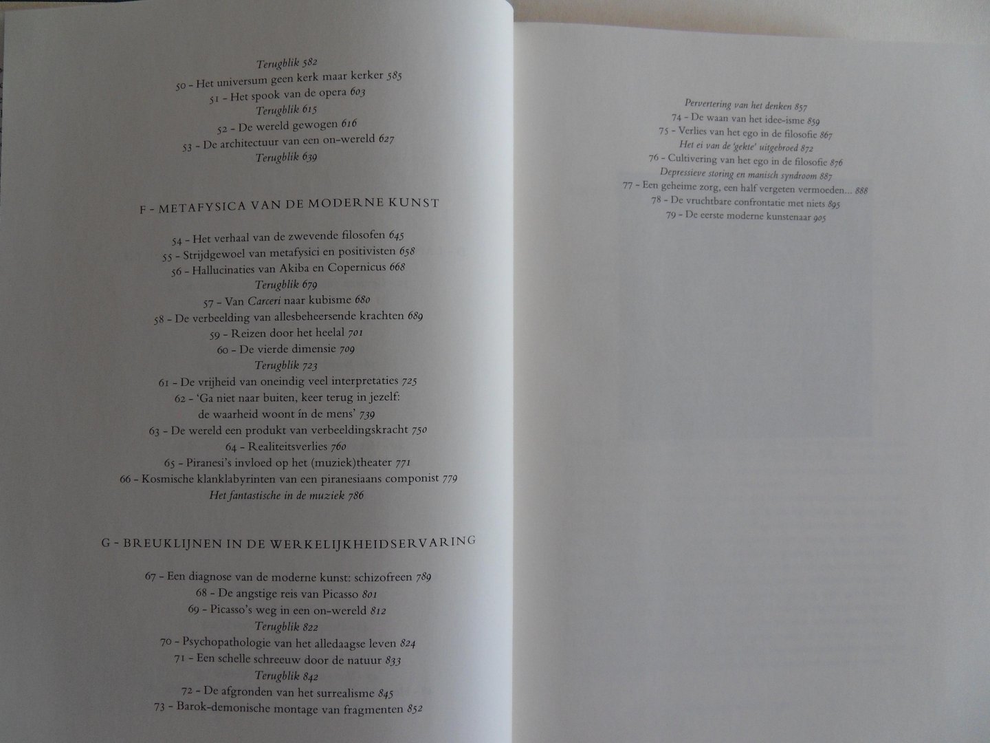Ruler, Dick van. - Verbeeldingen van werkelijkheid. - Speurtochten vanuit de kerkers van Piranesi. [ Complete serie van drie delen in bijbehorende slipcase ].
