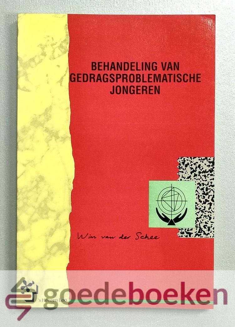 Schee, Drs. W. van der - Behandeling van gedragsproblematische jongeren --- Een contextueel model vanuit Groot-Emaus. Serie Monografieen s Heeren Loo, deel 5