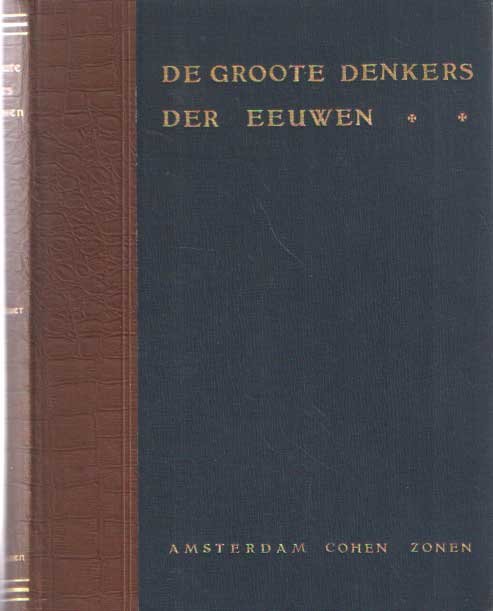 Thompson, A. Th. C. - De groote denkers der eeuwen... Arthur Schopenhauer