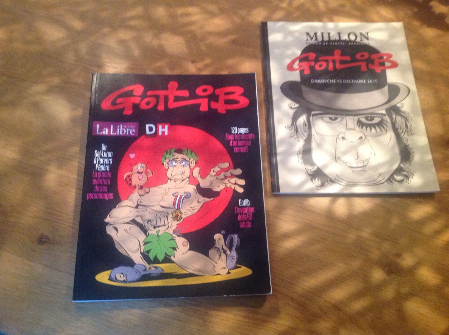  - Gotlib eerbetoon van La Libre Belgique en L' Express met extra