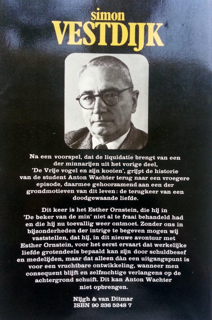Vestdijk, Simon - De rimpels van Esther Ornstein (Anton Wachter Romans 7)