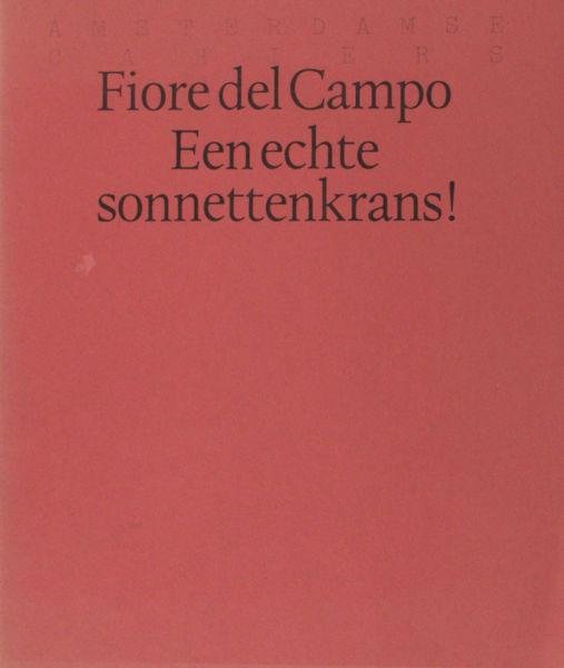 Campo, Fiore del. - Een echte sonnettenkrans!