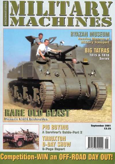 Ian Young - Military Machines International - September 2001