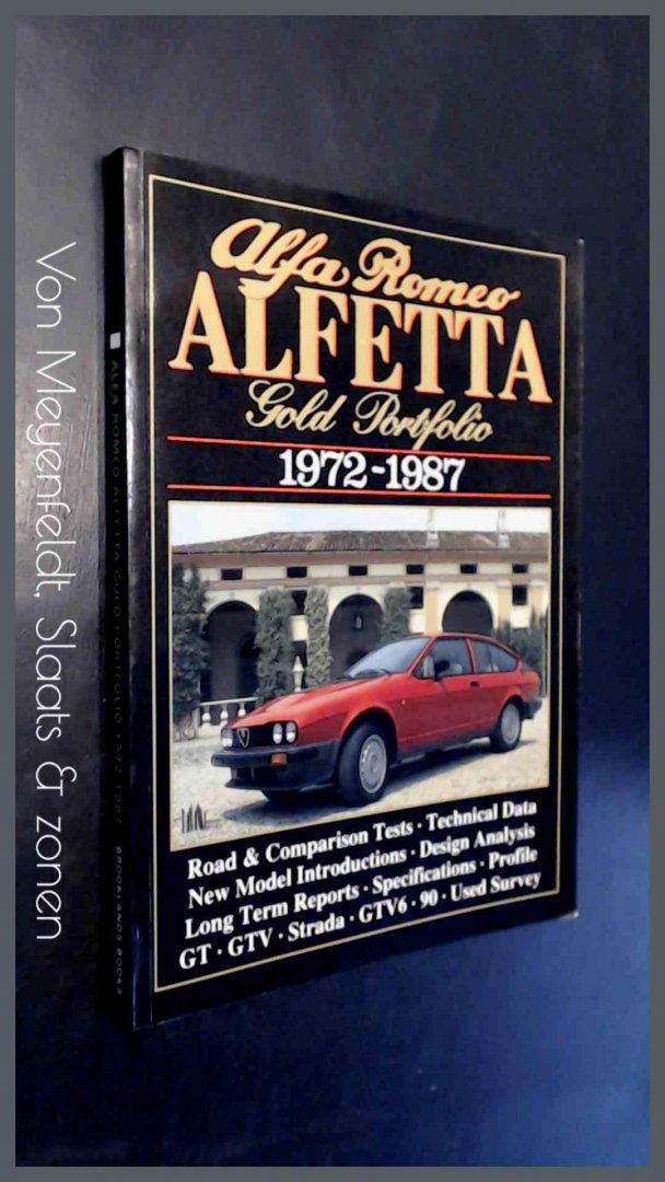Clarke, R. M. - Alfa Romeo Alfetta 1972 - 1987
