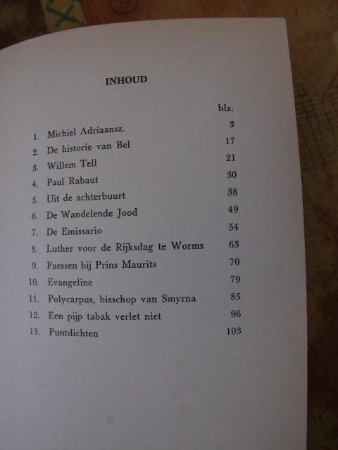 Terborch, J. en Wiersinga, A. - Keuze uit proza en poezie deel 1 & deel 2