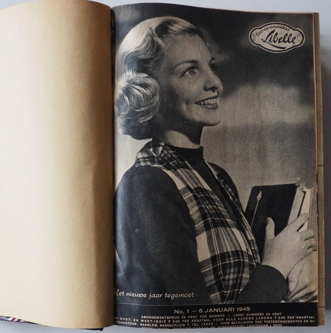 Douwers J A M, Stuifbergen W N - Dames weekblad Libelle No1 t/m 26 1949 1e halfjaar compleet