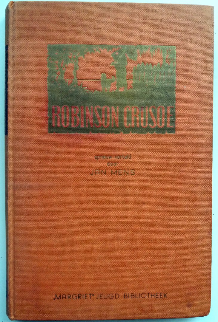 Defoe, Daniel - Robinson Crusoe  (opnieuw verteld door Jan Mens)