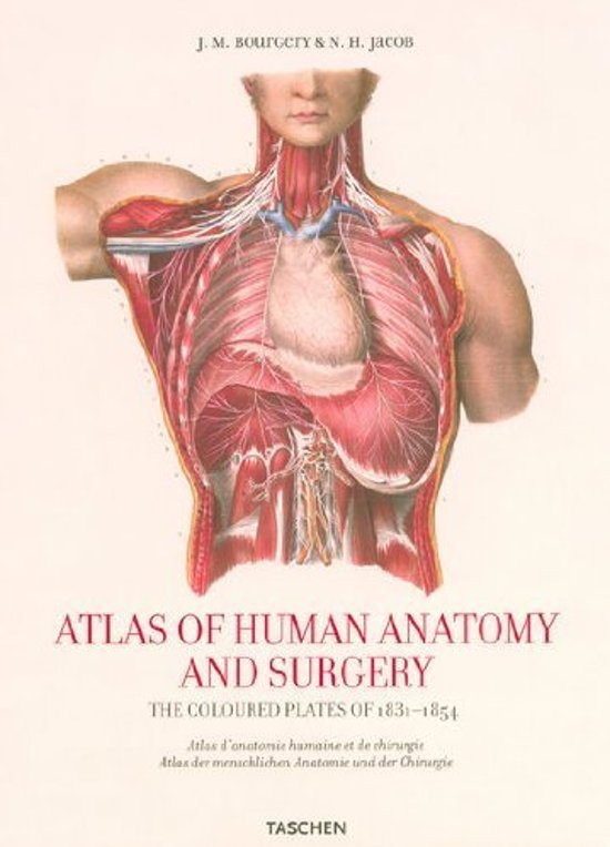 Bourgery, J. M. - Atlas of Human Anatomy and Surgery / The Complete Coloured Plates of 1831-1854