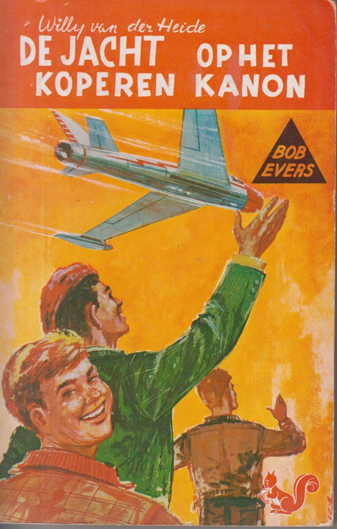 Heide, Willy van der (Wilhelmus Henricus Maria van den Hout. Geboren te 's-Hertogenbosch op 3 juni  1915, overleden te 's-Gravenhage op 24 februari 1985. Enkele pseudoniemen: Willy van der Heide, Willem W. Waterman, Sylvia Sillevis, Joke Raviera). - De jacht op het koperen kanon